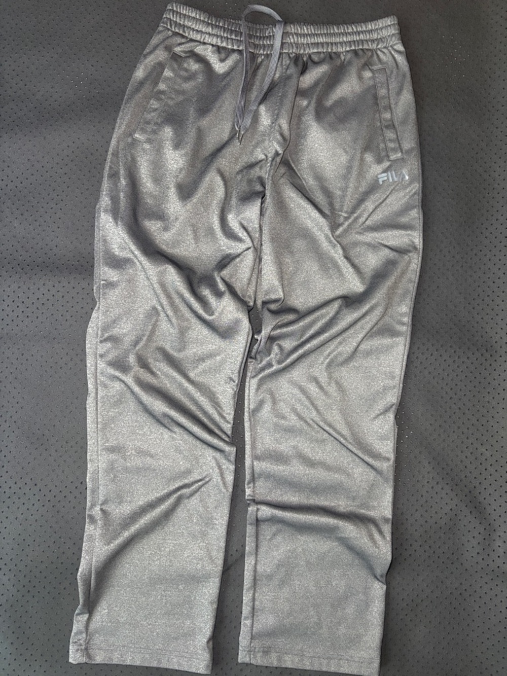 Fila M Medium Men's Charcoal Gray Athletic Joggers